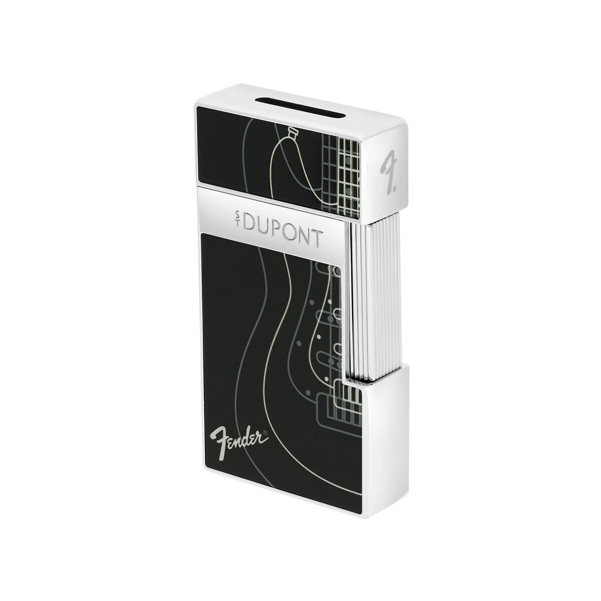 Fully Refurbished Lacquered lighter fender black REF: 025025