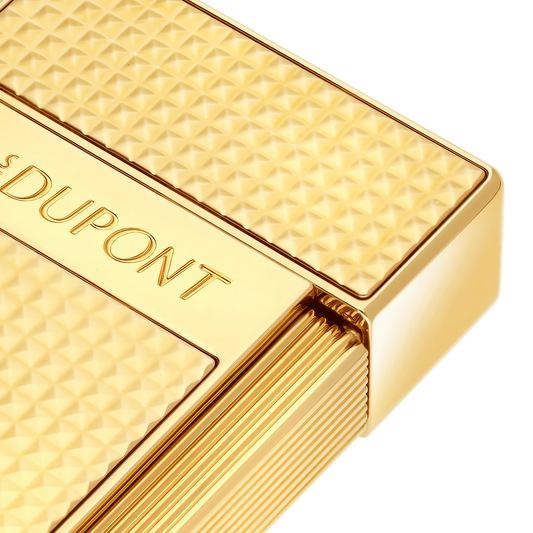 Fully Refurbished Diamond head Lighter golden REF: 025209