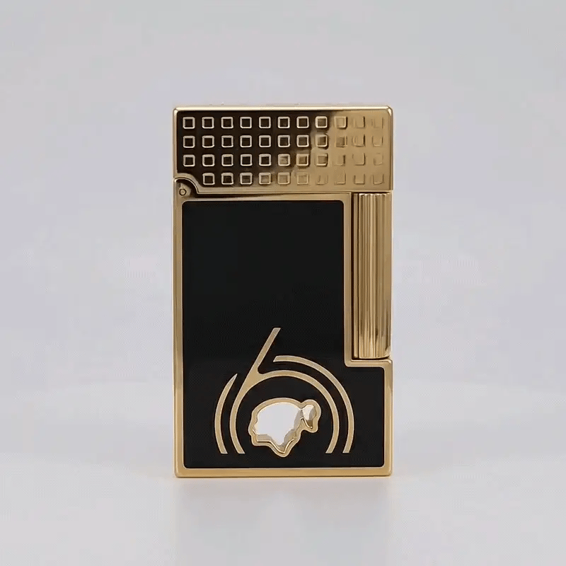 Fully Refurbished Lacquered lighter Cohiba 60 black REF: 016472N
