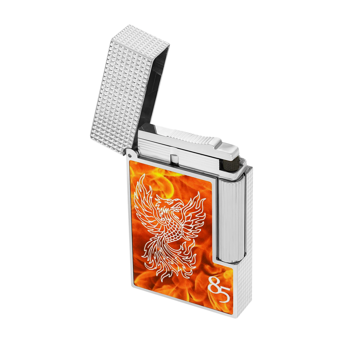 Fully Refurbished Lacquered Lighter 85th anniversary silver REF: C16085PCL