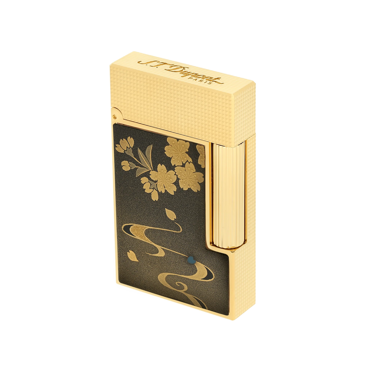 Fully Refurbished Lacquered lighter maki-e brown REF: C16151