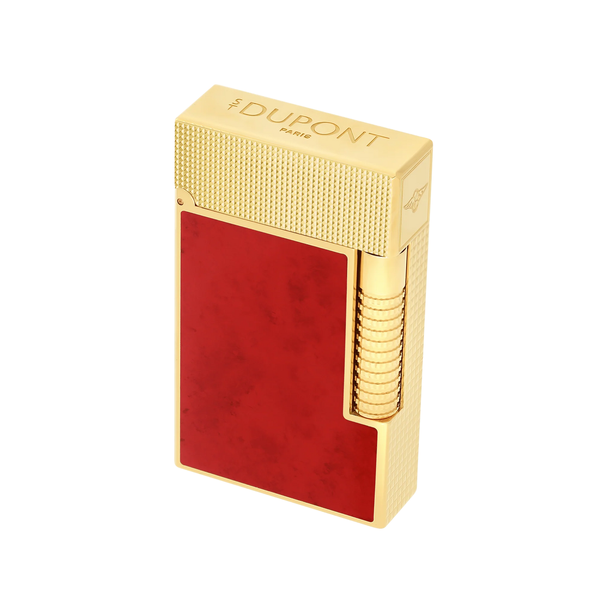 Fully Refurbished Lacquered lighter Savoir-Faire Popote red REF: C23018CL