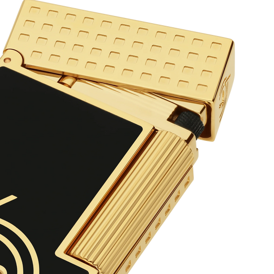 Fully Refurbished Lacquered lighter Cohiba 60 black REF: 016472N
