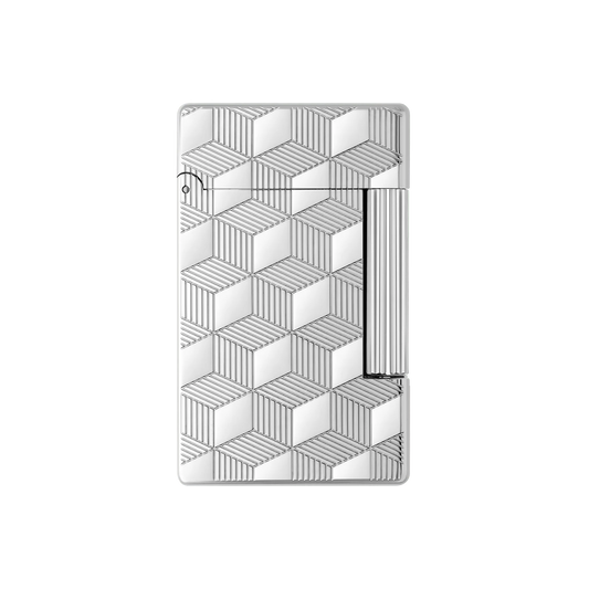 Fully Refurbished Guilloche Lighter silver REF: 020840