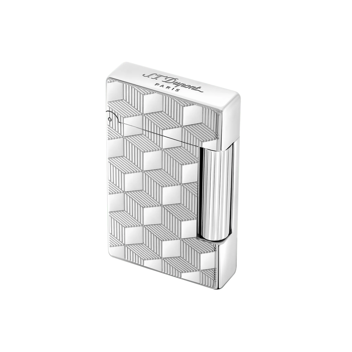 Fully Refurbished Guilloche Lighter silver REF: 020840
