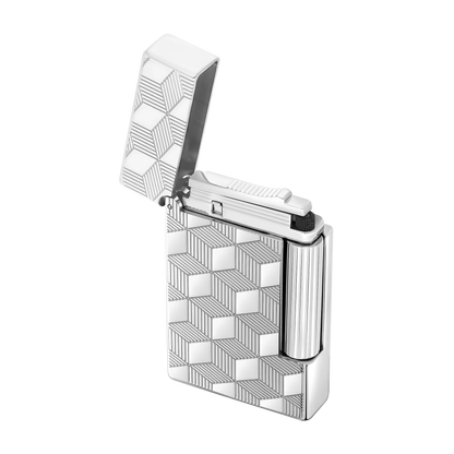 Fully Refurbished Guilloche Lighter silver REF: 020840
