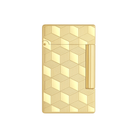 Fully Refurbished Guilloche Lighter golden REF: 020841
