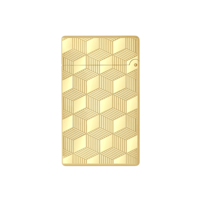 Fully Refurbished Guilloche Lighter golden REF: 020841