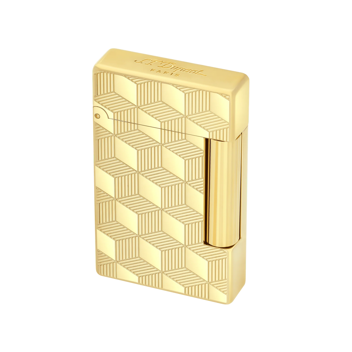 Fully Refurbished Guilloche Lighter golden REF: 020841