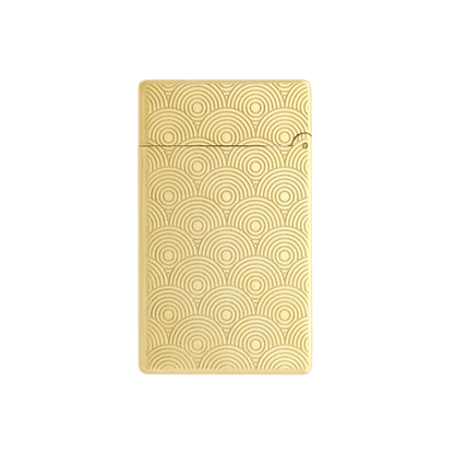 Fully Refurbished Guilloche Lighter golden REF: 020845