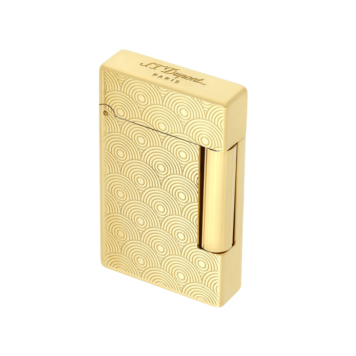 Fully Refurbished Guilloche Lighter golden REF: 020845