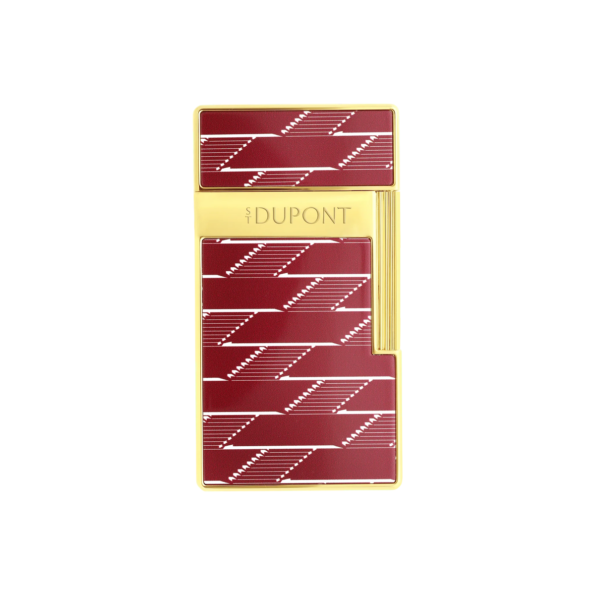 Fully Refurbished Lacquered lighter Monogram 1872 burgundy REF: 025078B