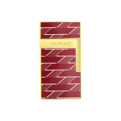 Fully Refurbished Lacquered lighter Monogram 1872 burgundy REF: 025078B