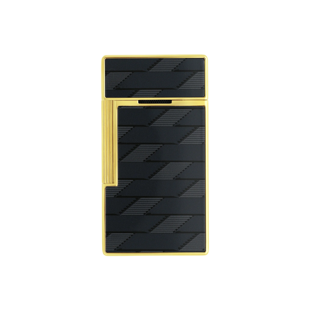 Fully Refurbished Lacquered lighter Monogram 1872 black REF: 025079