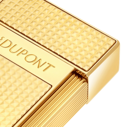 Fully Refurbished Diamond head Lighter golden REF: 025209
