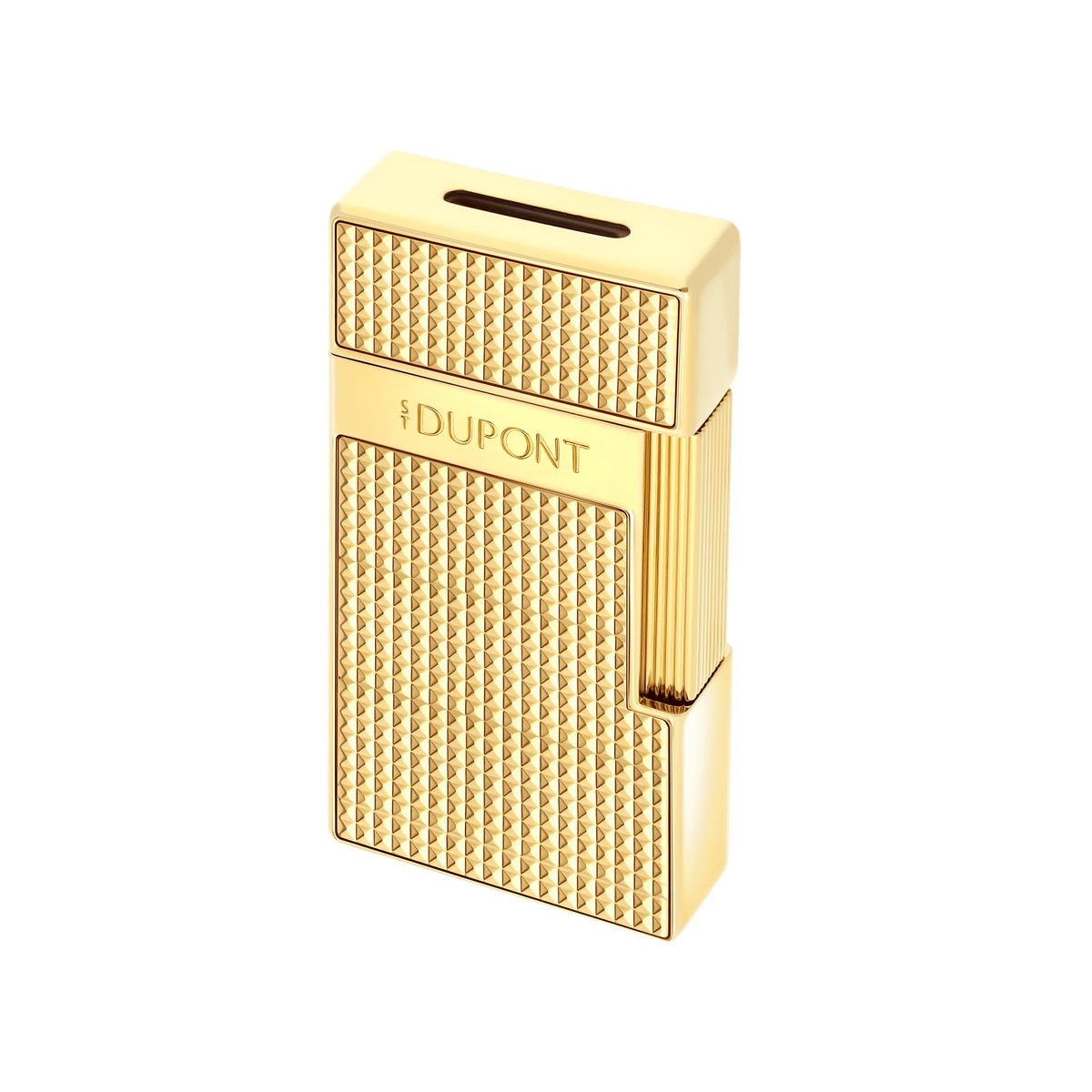 Fully Refurbished Diamond head Lighter golden REF: 025209