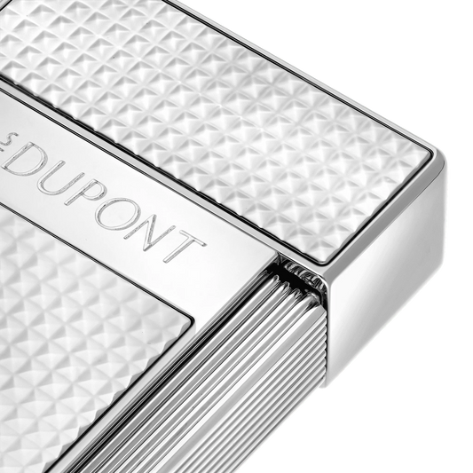 Fully Refurbished Diamond head Lighter silver REF: 025210