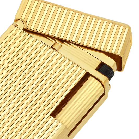 Fully Refurbished Guilloche Lighter gold REF: C14020