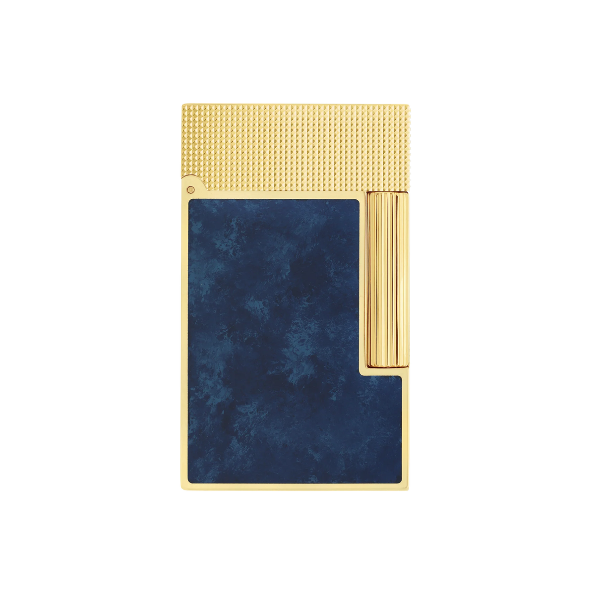 Fully Refurbished Lacquered lighter Savoir-Faire Popote blue REF: C16017CL