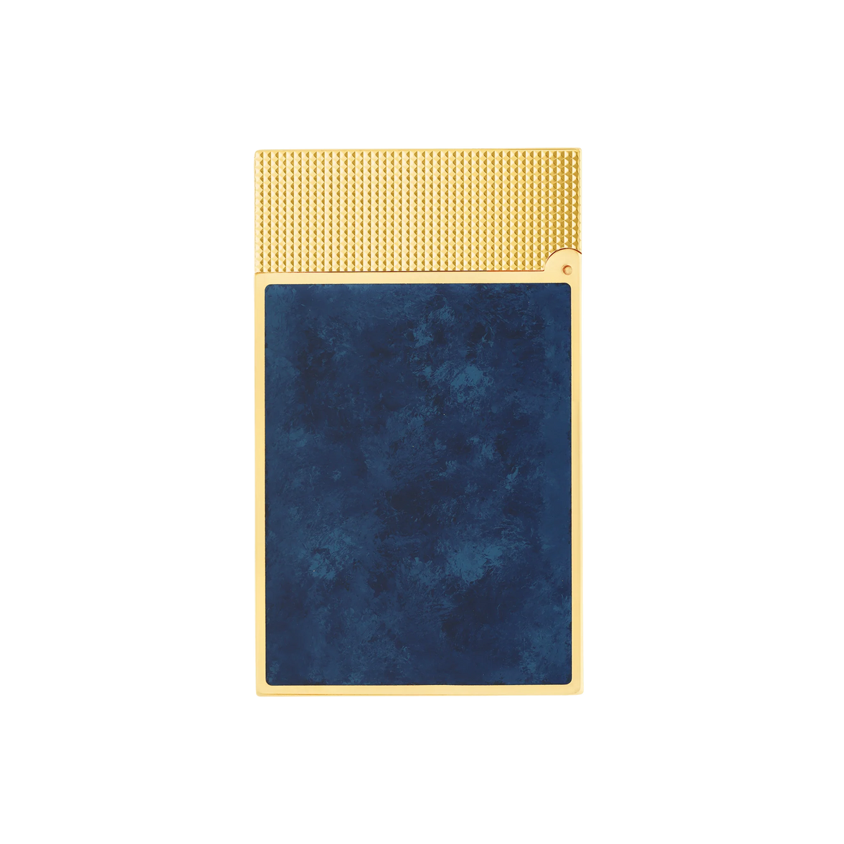 Fully Refurbished Lacquered lighter Savoir-Faire Popote blue REF: C16017CL