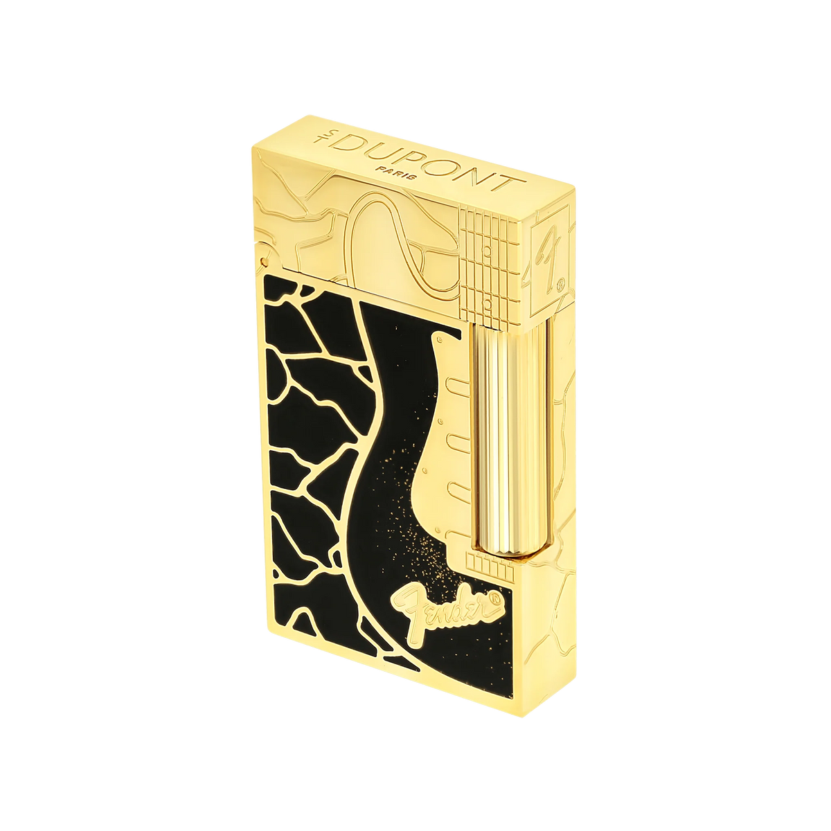 Fully Refurbished Lacquered lighter fender black REF: C16025CL
