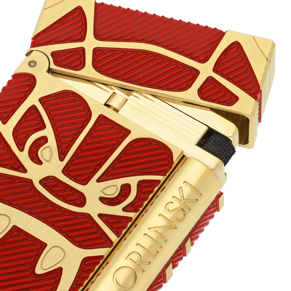 Fully Refurbished brushed lighter Orlinski red REF: C16060