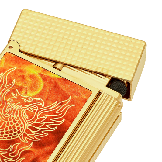 Fully Refurbished Lacquered Lighter 85th anniversary gold REF: C16085CL