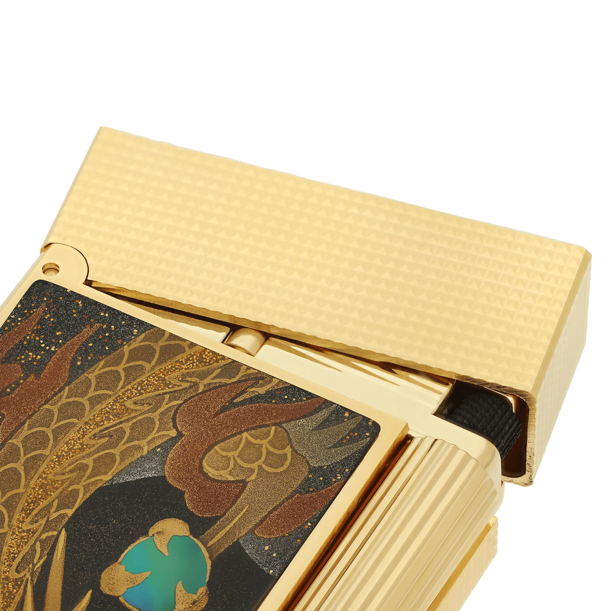 Fully Refurbished Lacquered lighter maki-e brown REF: C16150