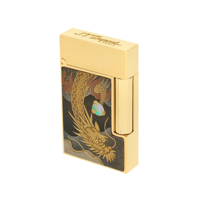 Fully Refurbished Lacquered lighter maki-e brown REF: C16150