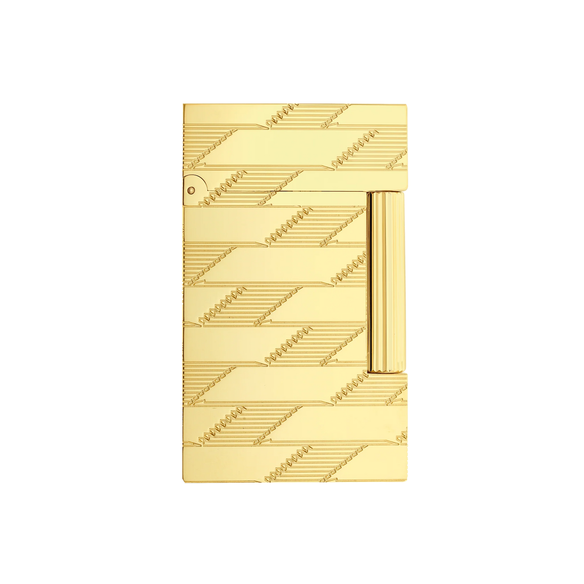 Fully Refurbished Guilloche Lighter Monogram 1872 golden REF: C16178