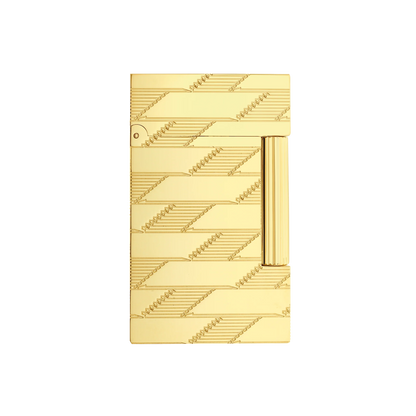 Fully Refurbished Guilloche Lighter Monogram 1872 golden REF: C16178