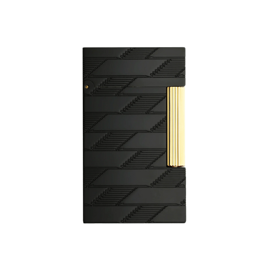 Fully Refurbished Guilloche Lighter Monogram 1872 black REF: C16179