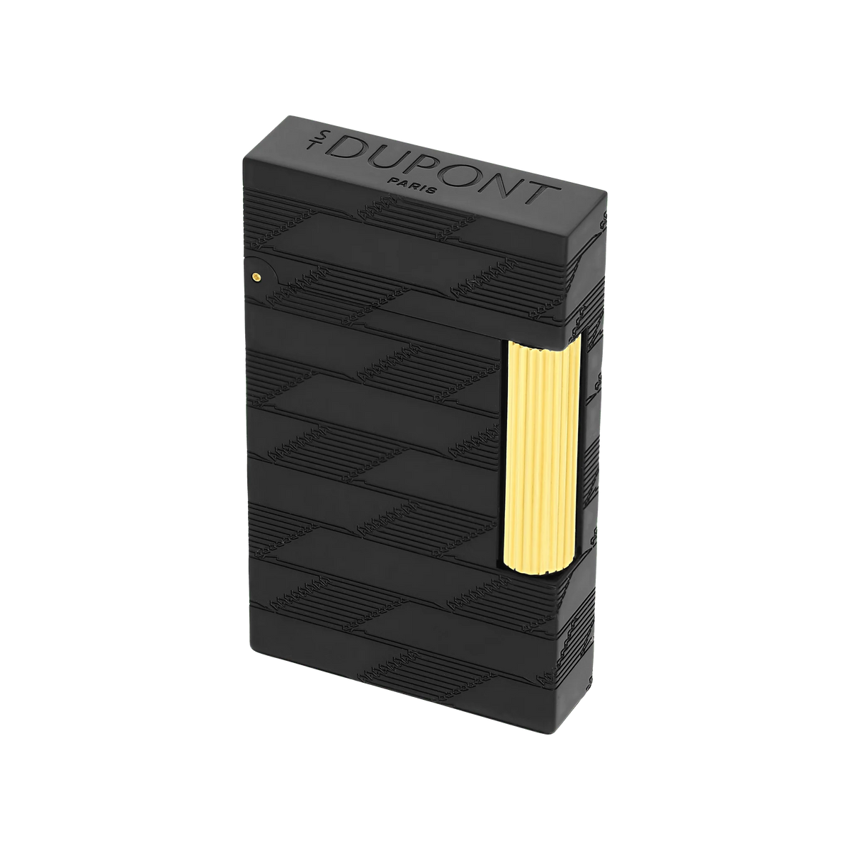 Fully Refurbished Guilloche Lighter Monogram 1872 black REF: C16179
