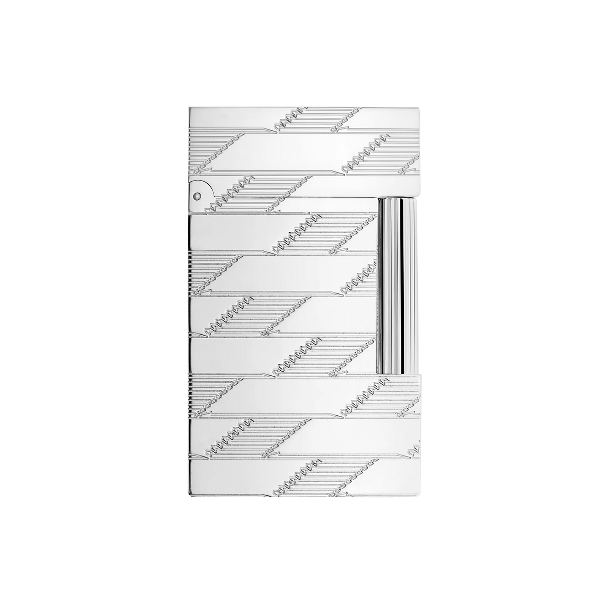Fully Refurbished Guilloche Lighter Monogram 1872 silver REF: C16180