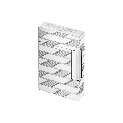 Fully Refurbished Guilloche Lighter Monogram 1872 silver REF: C16180