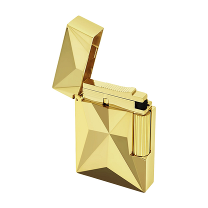 Fully Refurbished Lighter Small Fire X golden REF: C18611