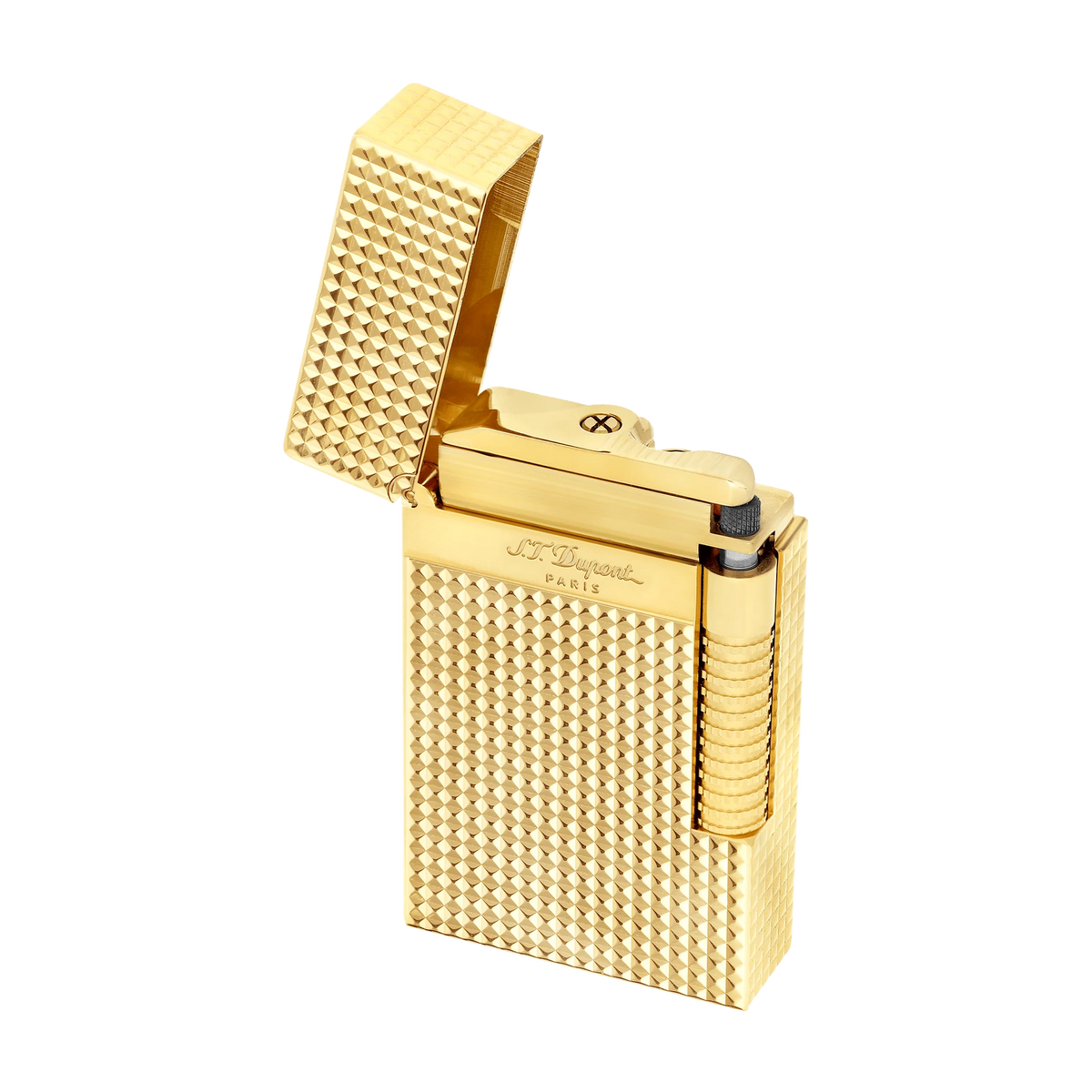 Fully Refurbished Diamond head lighter golden REF: C23009