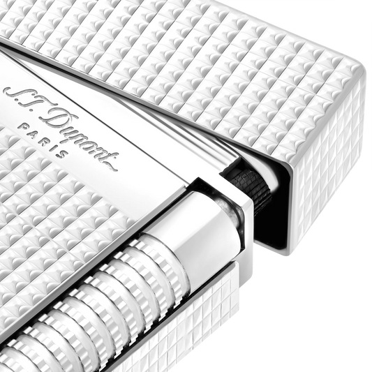 Fully Refurbished Diamond head lighter silver REF: C23011