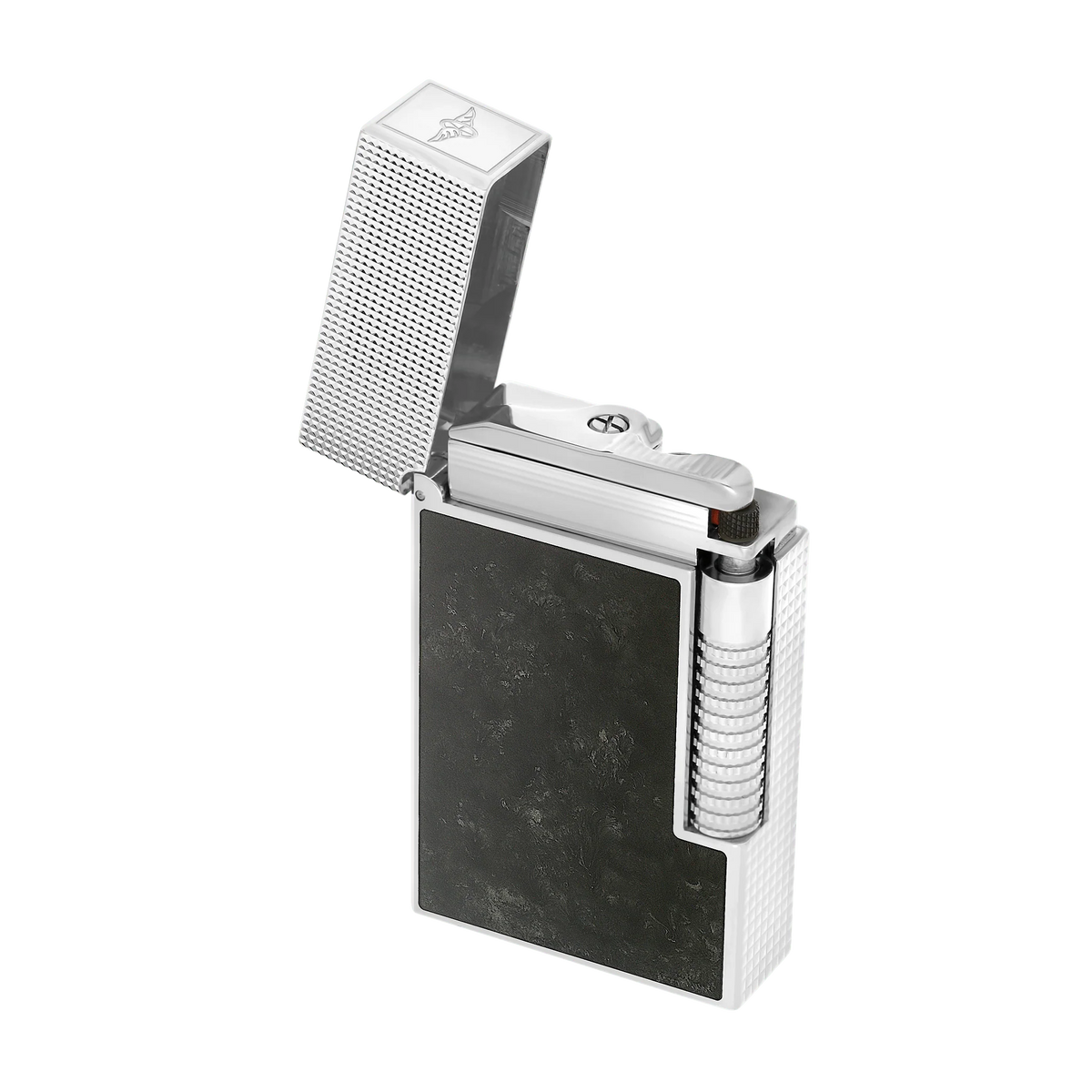 Fully Refurbished Lacquered lighter Savoir-Faire Popote black REF: C23016CL
