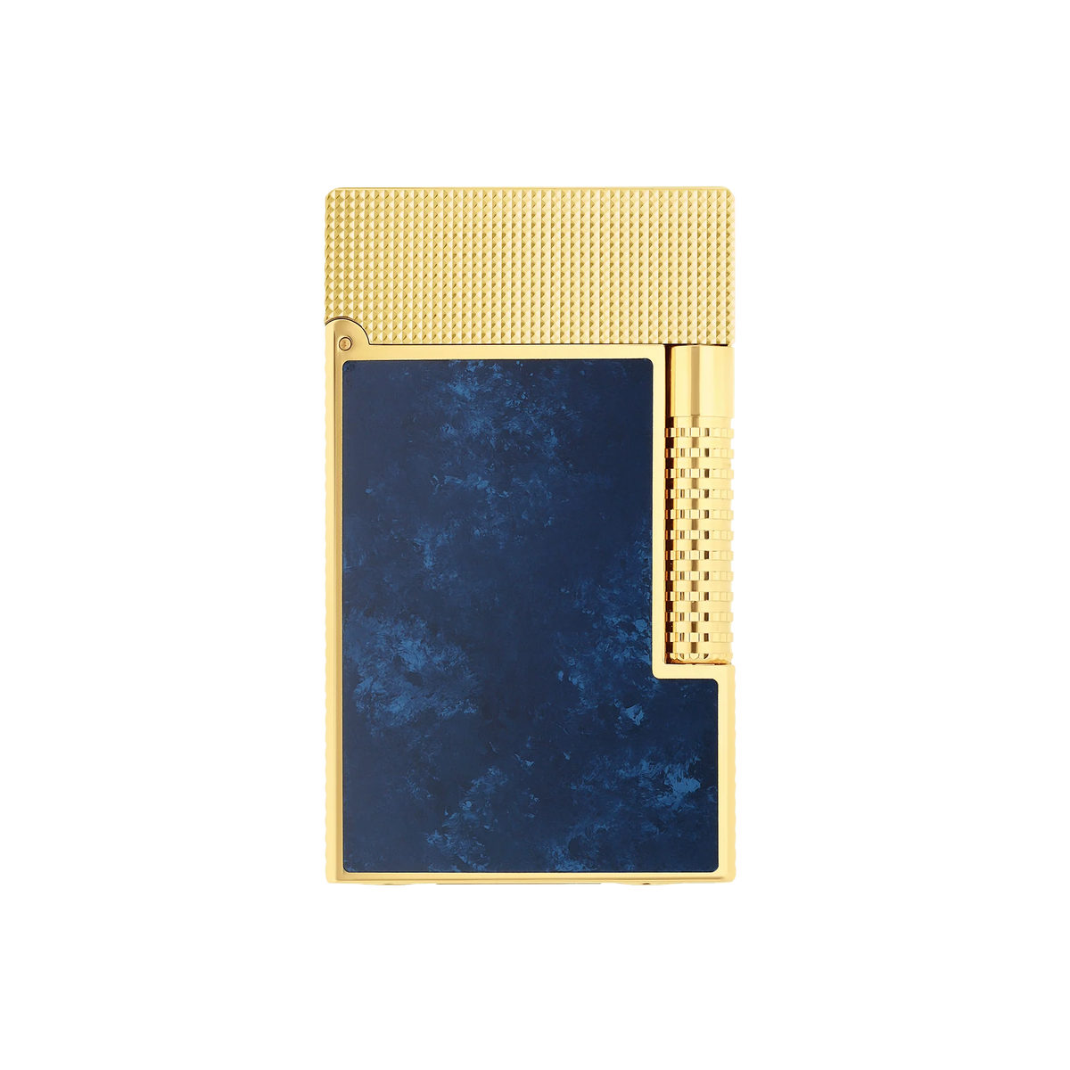 Fully Refurbished Lacquered lighter Savoir-Faire Popote blue REF: C23017CL