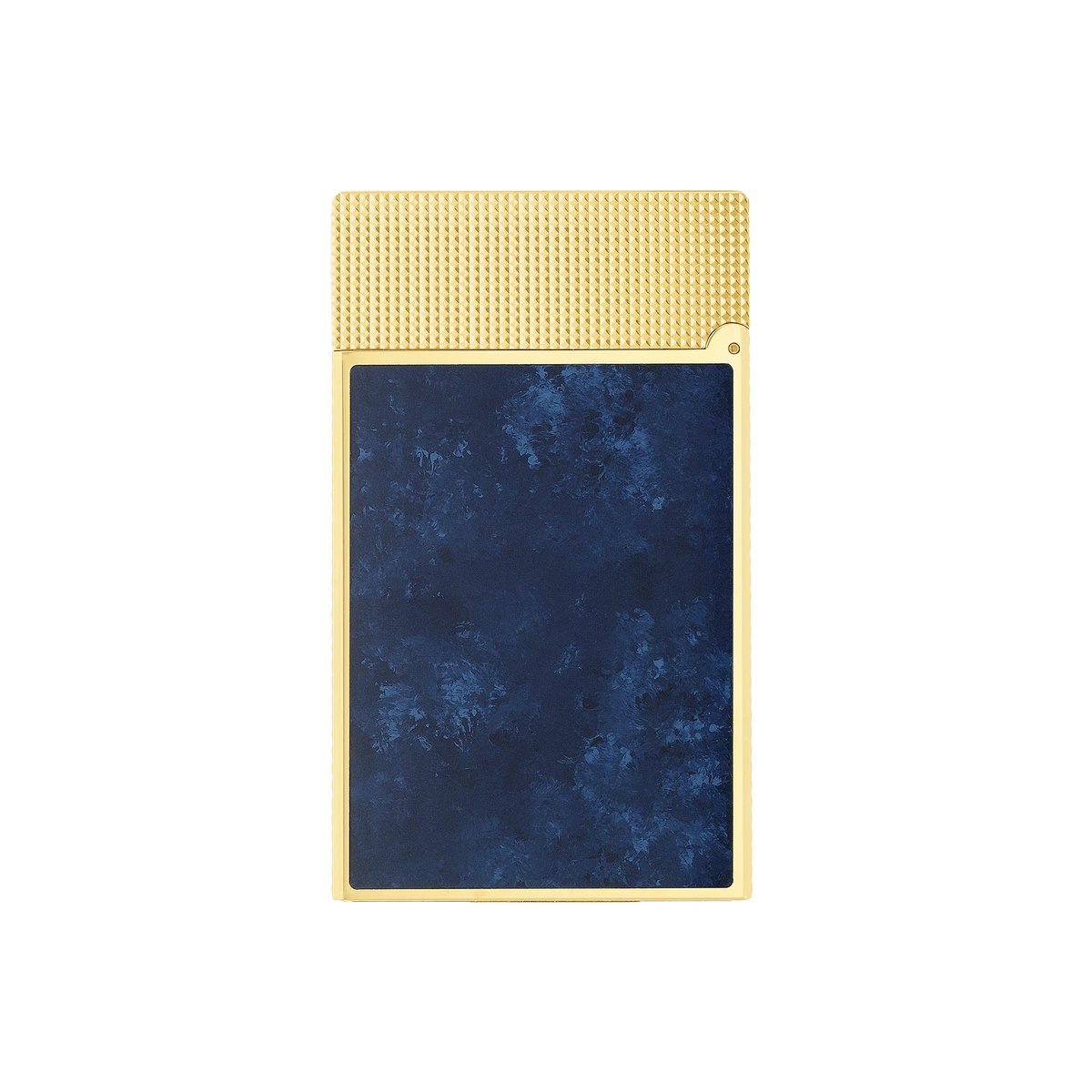 Fully Refurbished Lacquered lighter Savoir-Faire Popote blue REF: C23017CL