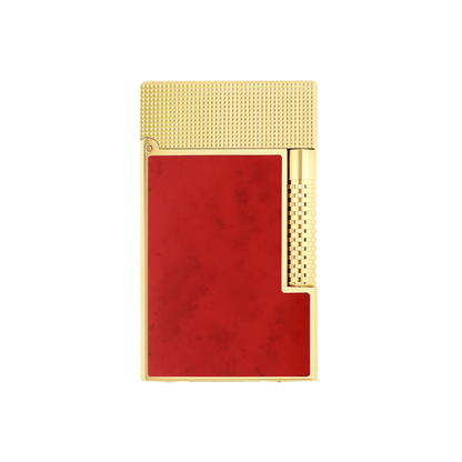 Fully Refurbished Lacquered lighter Savoir-Faire Popote red REF: C23018CL