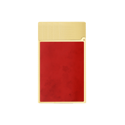 Fully Refurbished Lacquered lighter Savoir-Faire Popote red REF: C23018CL