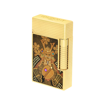 Fully Refurbished Lacquered lighter Maki-E Samouraï multicolour REF: C23152CL