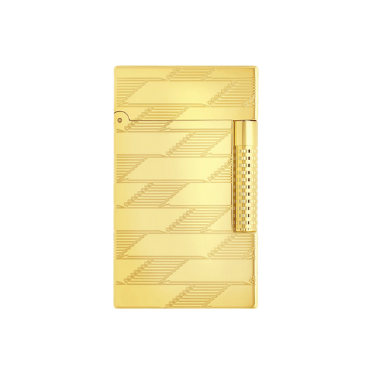 Fully Refurbished Guilloche lighter gold REF: C23178