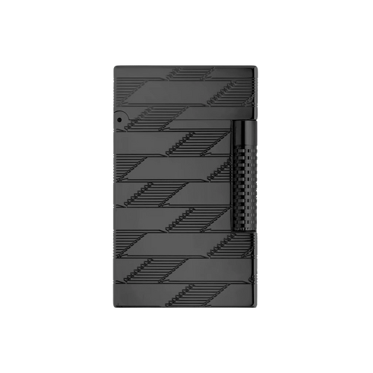 Fully Refurbished Guilloche lighter black REF: C23179