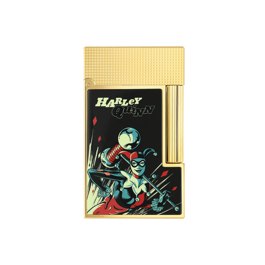 Fully Refurbished Lacquered lighter DC COMICS gold REF: C16696