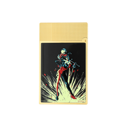Fully Refurbished Lacquered lighter DC COMICS gold REF: C16696