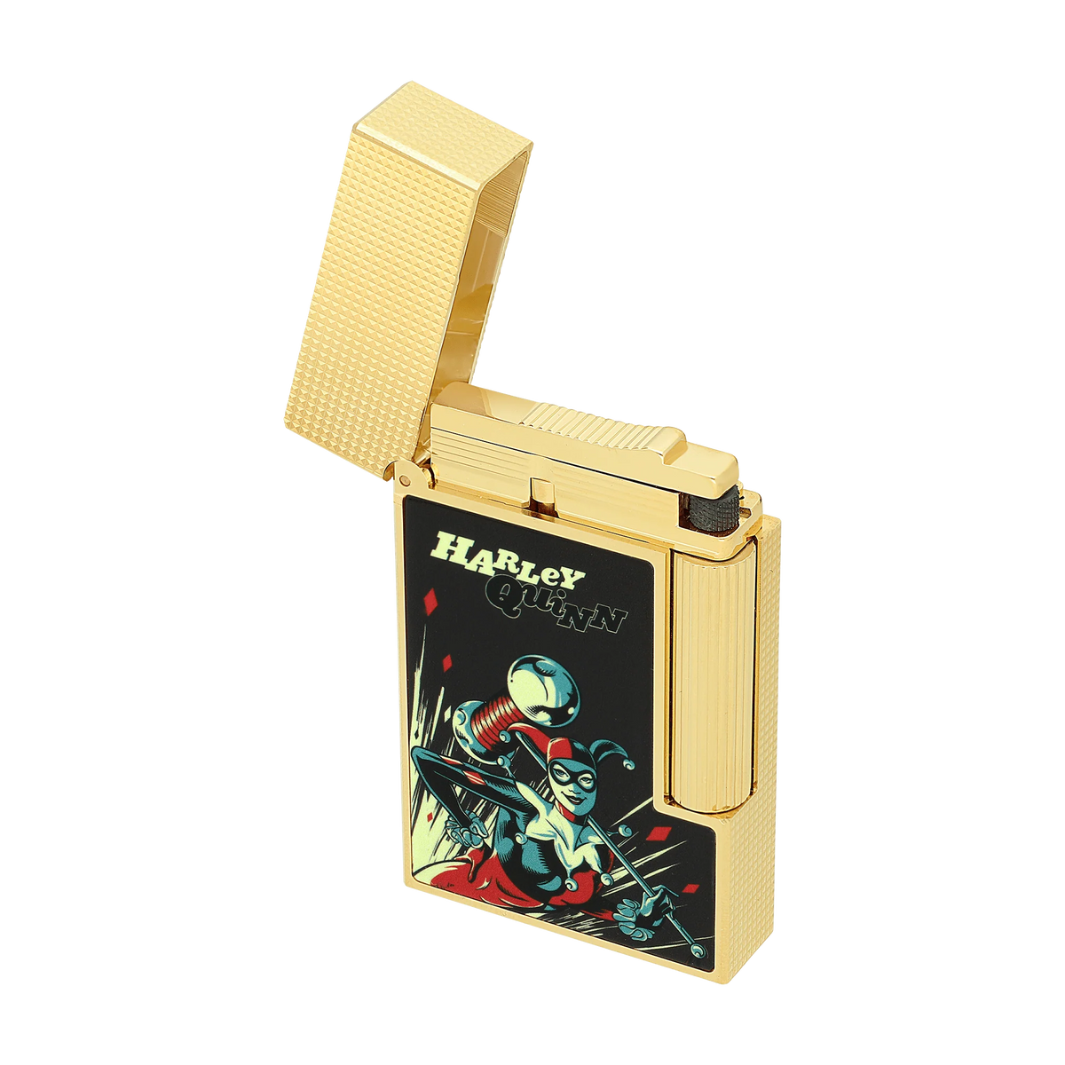 Fully Refurbished Lacquered lighter DC COMICS gold REF: C16696