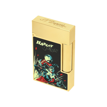 Fully Refurbished Lacquered lighter DC COMICS gold REF: C16696